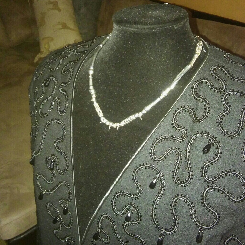 NOLAN MILLER VINTAGE EMBROIDERED BEADED "DYNASTY"